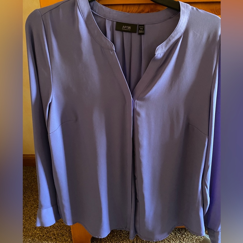New with tags violet blouse.